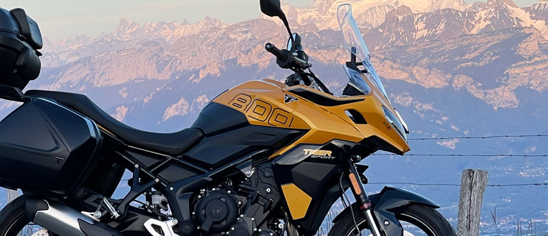 Nueva en nuestra flota: Triumph Tiger 800 Sport